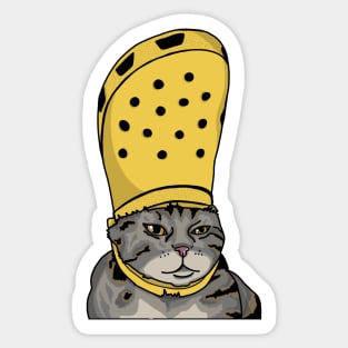 Pope Cat II Sticker